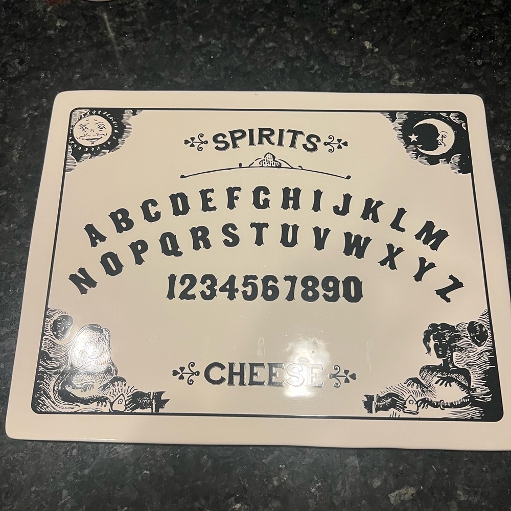 Rae Dunn Halloween cheese cutting board